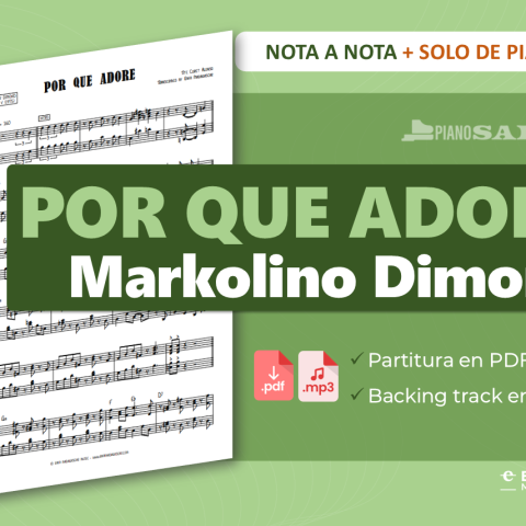 POR QUE ADORÉ – Markolino Dimond